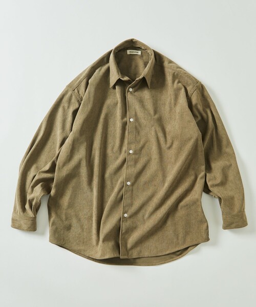 【セール】限定展開 リラックスフィット コーデュロイ レギュラーカラー シャツ（シャツ/ブラウス）｜FREAK'S STORE（フリークスストア）