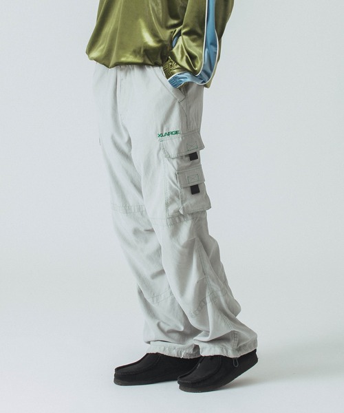 XLARGE(エクストララージ)の「CONTRAST STITCH CARGO PANTS(カーゴパンツ・メンズ・グレー/ブラック/ネイビー・S/M/L/XL)」の9枚目の写真