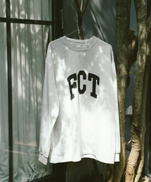 FCTY.（エフシーティーワイ）の「logo long sleeve tee / FCTY.ビッグロゴプリントロンT（Tシャツ/カットソー）」