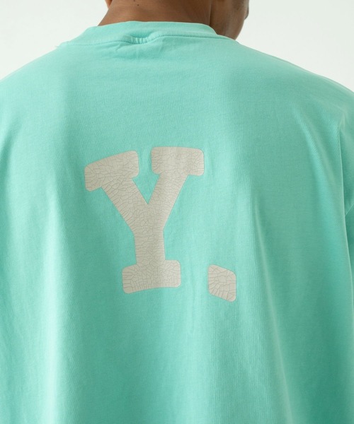 FCTY.(エフシーティーワイ)の「logo long sleeve tee / FCTY.ビッグロゴプリントロンT(Tシャツ/カットソー・メンズ・ライトブルー/ブラック/グレー・MEDIUM/LARGE)」の20枚目の写真