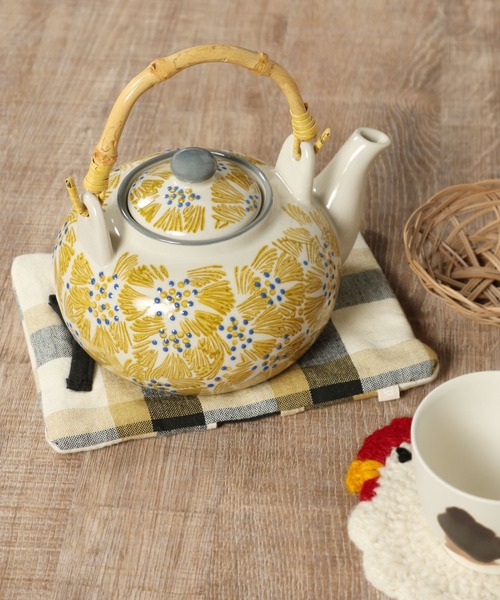 studio CLIP（スタディオクリップ）の「デザイン急須（グラス/マグカップ/タンブラー・レディース・ネイビー/イエロー・FREE）」の2枚目の写真