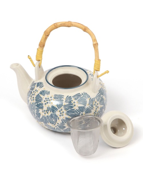 studio CLIP（スタディオクリップ）の「デザイン急須（グラス/マグカップ/タンブラー・レディース・ネイビー/イエロー・FREE）」の6枚目の写真