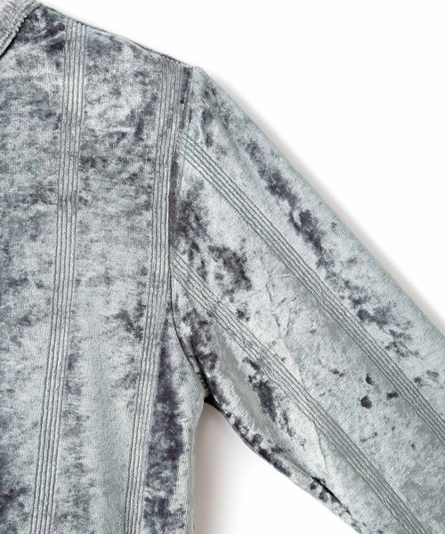 【セール】【Miller for ADAM ET ROPE'】別注ベロア L/S TEE（Tシャツ/カットソー）｜MILLER（ミラー）