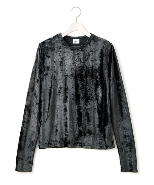 セール】【Miller for ADAM ET ROPE'】別注ベロア L/S TEE（T