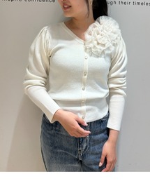Apuweiser-riche - アプワイザー　ファー付ニットプルオーバー 88295399b_b_07_215.jpg