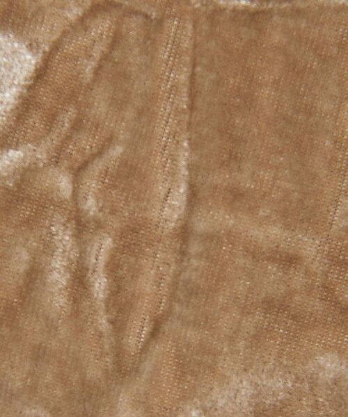 coen（コーエン）の「クラッシュベロアVネックジャンスカ（ジャンパースカート・レディース・ブラック/ベージュ・M/L）」の10枚目の写真