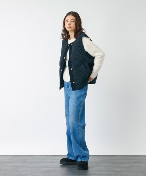 BARBOUR/バブアー】DULSIE LINER / ボアベスト / WEB限定 【公式通販】