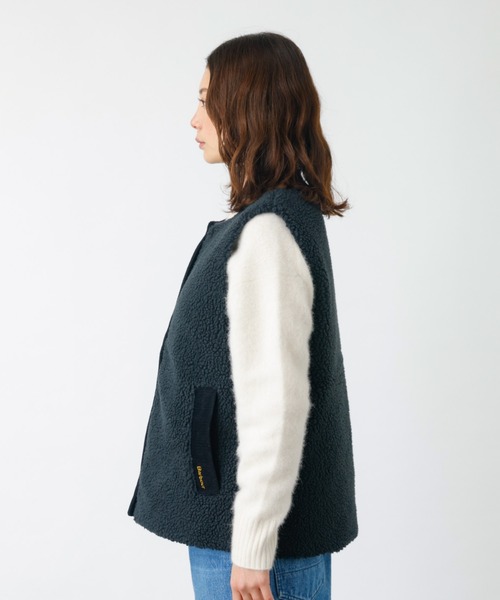 BARBOUR/バブアー】DULSIE LINER / ボアベスト / WEB限定 【公式通販】