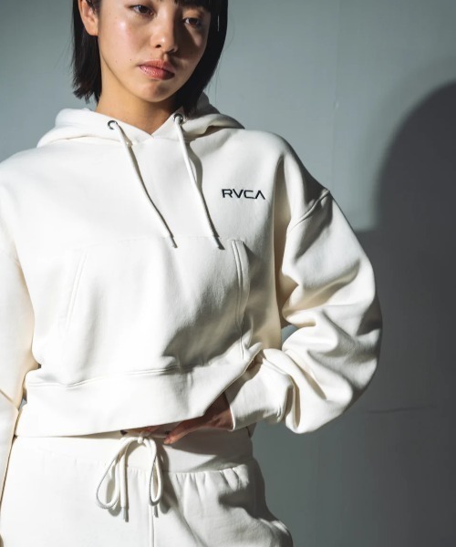 RVCA TOUGH LUCK CROPPED H バックプリントクロップド丈 楽天市場】RVCA ルーカ パーカー レディース スウェット フード