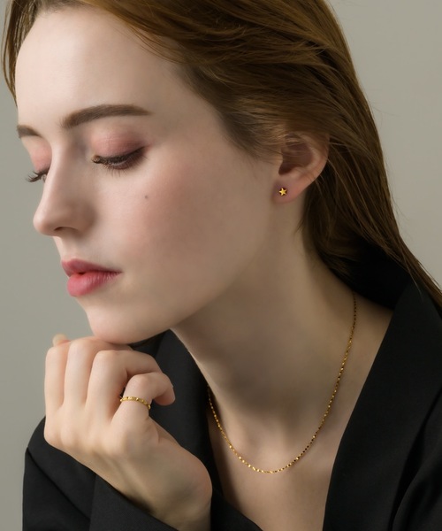 muku(ムク)の「PIERCE / HOSHI(ピアス(両耳用)・レディース・ゴールド/シルバー・FREE)」の6枚目の写真