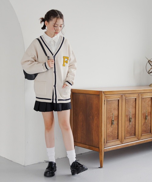 GLOBAL WORK（グローバルワーク）の「CHEER ONプリーツスカート/234592（スカート・キッズ・ブラック系その他/ブラック/グレー系その他/ブラック系1/ベージュ・130cm/140cm/150cm/160cm）」の20枚目の写真