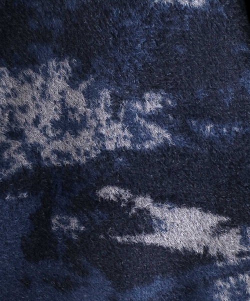 SITRY(シトリー)の「Feather Yarn Abstract Pattern Knit Pullover/オーバーサイズ フェザーヤーン アブストラクト柄 ニット セーター(ニット/セーター・メンズ・ブルー系その他/ブラック系その他/ブラック系その他3/ブラック系その他2・M/L)」の13枚目の写真