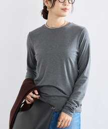 【リバイバル/一枚でも重ねても】フライスクルーTee