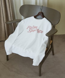 ABAHOUSE | 【ユニセックス】PARM SPRINGS グラフィック スウェット/ LE TRIO ABAHOUSE(スウェット)