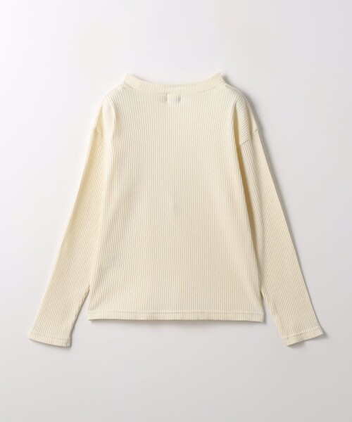 green label relaxing(グリーンレーベルリラクシング)の「TJ フリルキャミ+テレコ プルオーバーセット / キッズ 100cm-130cm(Tシャツ/カットソー・キッズ・ブラック/オフホワイト・130cm/110cm/100cm/120cm)」の10枚目の写真