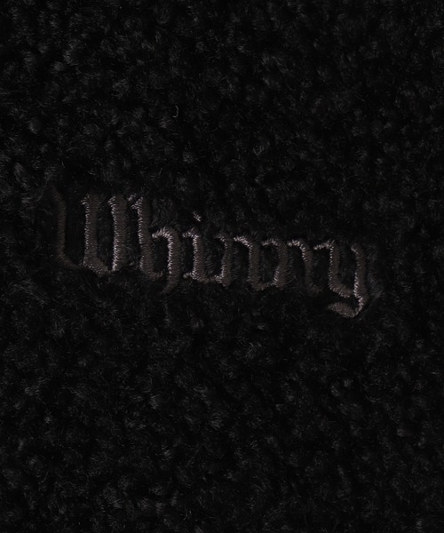 Whinny(ホワイニー)の「Whinny/雪の子のこのこ♪(ブルゾン・レディース・サックスブルー/ブラック/ホワイト・FREE)」の7枚目の写真