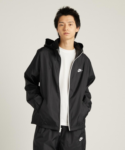 NIKE(ナイキ)の「ナイキ スポーツウェア クラブ メンズ ラインド ウーブン トラックスーツ / Nike Sportswear Club Men's Lined Woven Track Suit DR3338-010 Black(セットアップ・メンズ・ブラック・XL/M/2XL/L/S)」の4枚目の写真