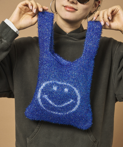 FRAMeWORK（フレームワーク）の「OUT OF FRAMe sparkleSMILE mini バッグ（トートバッグ・レディース・シルバー/ブルー/ブラック/ネイビー/レッド/グリーン・FREE）」の5枚目の写真