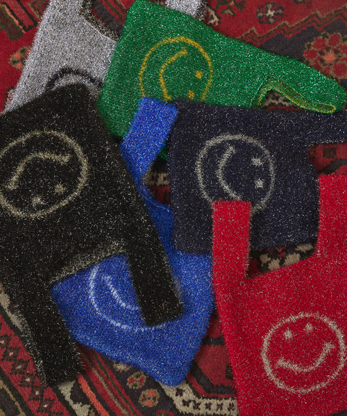 FRAMeWORK（フレームワーク）の「OUT OF FRAMe sparkleSMILE mini バッグ（トートバッグ・レディース・シルバー/ブルー/ブラック/ネイビー/レッド/グリーン・FREE）」の9枚目の写真