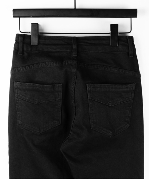 3color ／ 4size 】ヴィンテージライクフリンジストレッチフレア