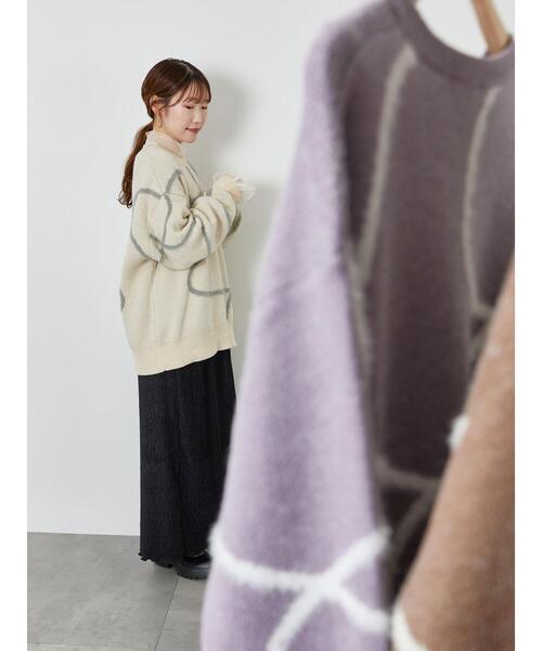 ehka sopo（エヘカソポ）の「ベロアプリーツナロースカート（スカート・レディース・モカ/ブルー/ブラック・F）」の19枚目の写真