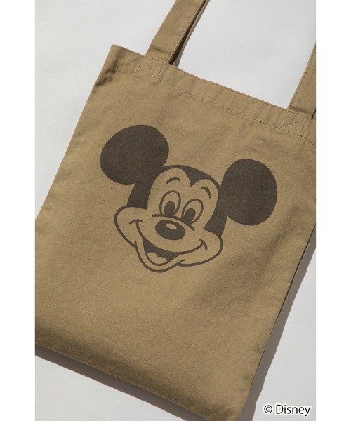 WCJ（ダブルシージェイ）の「Disney / TOTE BAG S（トートバッグ・レディース・モカ/ホワイト/ピンク・FREE）」の6枚目の写真