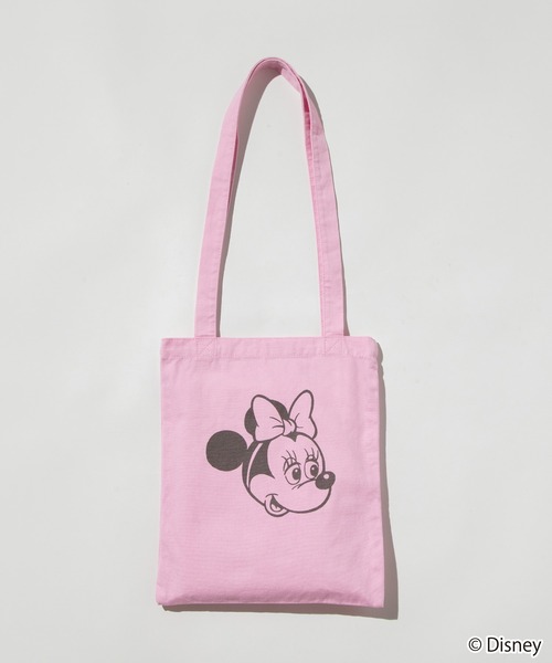WCJ（ダブルシージェイ）の「Disney / TOTE BAG S（トートバッグ・レディース・モカ/ホワイト/ピンク・FREE）」の12枚目の写真