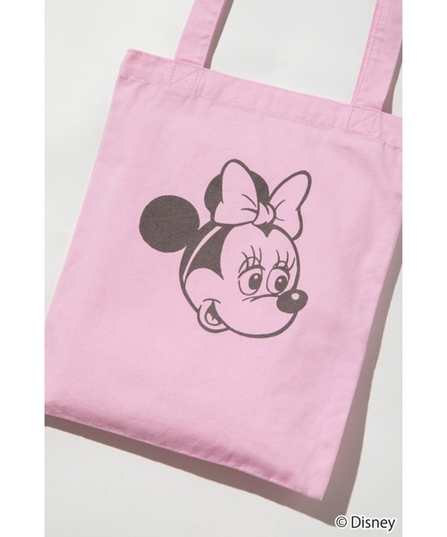 WCJ（ダブルシージェイ）の「Disney / TOTE BAG S（トートバッグ・レディース・モカ/ホワイト/ピンク・FREE）」の13枚目の写真