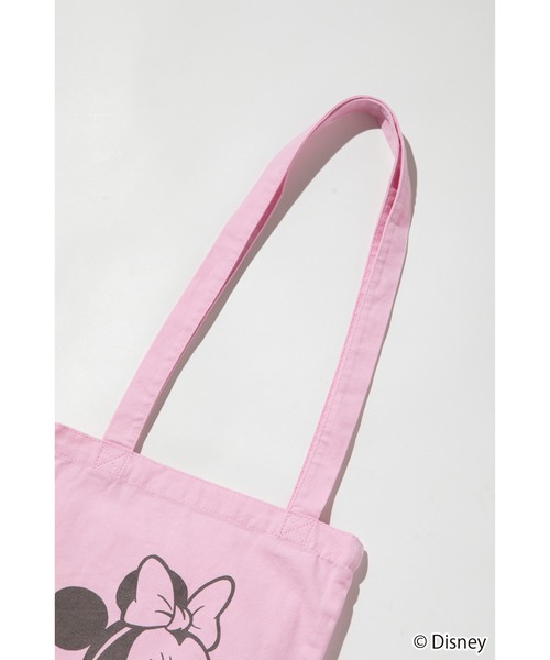 WCJ（ダブルシージェイ）の「Disney / TOTE BAG S（トートバッグ・レディース・モカ/ホワイト/ピンク・FREE）」の14枚目の写真