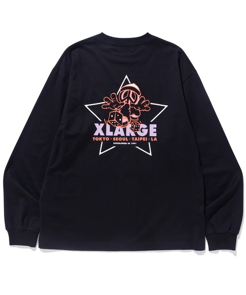 【セール】AIM FOR REPDIGIT L/S TEE（Tシャツ/カットソー）｜XLARGE（エクストララージ）