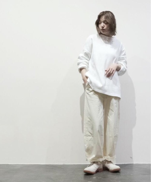vent blanc(ヴァンブラン)の「vent blanc / ヴァンブラン コットンツイルカービィパンツ(その他パンツ・レディース・ブラック/ブルー/ナチュラル・FREE)」の6枚目の写真