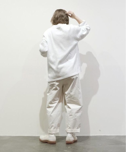 vent blanc(ヴァンブラン)の「vent blanc / ヴァンブラン コットンツイルカービィパンツ(その他パンツ・レディース・ブラック/ブルー/ナチュラル・FREE)」の8枚目の写真