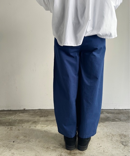 vent blanc(ヴァンブラン)の「vent blanc / ヴァンブラン コットンツイルカービィパンツ(その他パンツ・レディース・ブラック/ブルー/ナチュラル・FREE)」の20枚目の写真