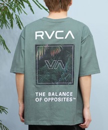 RVCA | RVCA/ルーカ 半袖Tシャツ バックプリント オーバーサイズ PALM BOX SS BF041-250(Tシャツ/カットソー)