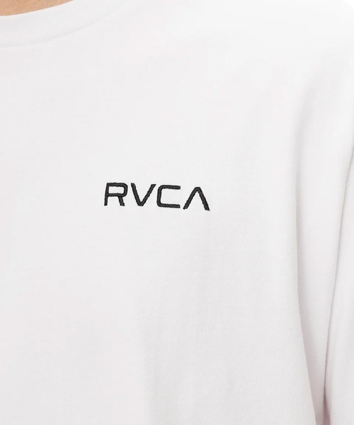 RVCA（ルーカ）の「RVCA/ルーカ 半袖Tシャツ バックプリント オーバーサイズ PALM BOX SS BF041-250（Tシャツ/カットソー・メンズ・ホワイト/ライトカーキ/ブラック/サファリグリーン・L/M/S）」の13枚目の写真