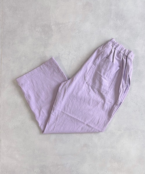 MARKEY'S（マーキーズ）の「タックイージーパンツ/おとな（その他パンツ・レディース・グリーン/イエロー/ブラック/ブラック系その他/ラベンダー/ベージュ/ピンク/オフホワイト/グレー/ライトグリーン/オレンジ・170cm/160cm）」の9枚目の写真