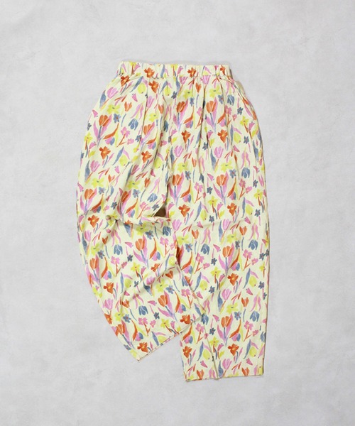 MARKEY'S（マーキーズ）の「タックイージーパンツ/おとな（その他パンツ・レディース・グリーン/イエロー/ブラック/ブラック系その他/ラベンダー/ベージュ/ピンク/オフホワイト/グレー/ライトグリーン/オレンジ・170cm/160cm）」の2枚目の写真