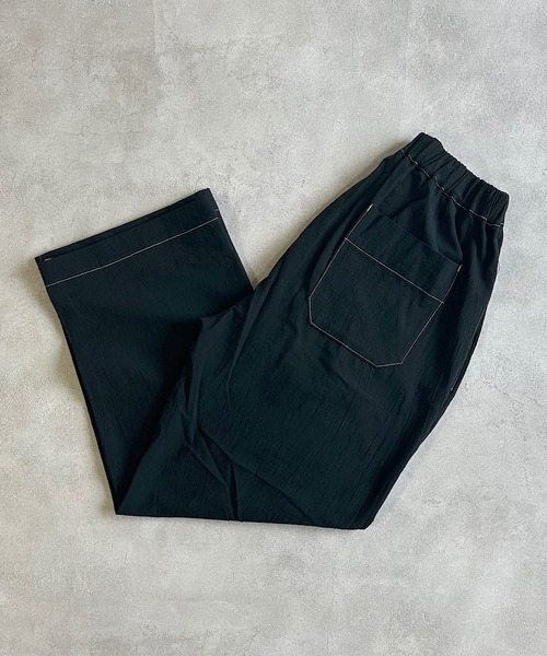 MARKEY'S（マーキーズ）の「タックイージーパンツ/おとな（その他パンツ・レディース・グリーン/イエロー/ブラック/ブラック系その他/ラベンダー/ベージュ/ピンク/オフホワイト/グレー/ライトグリーン/オレンジ・170cm/160cm）」の3枚目の写真