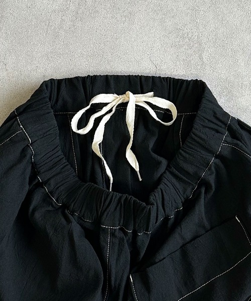 MARKEY'S（マーキーズ）の「タックイージーパンツ/おとな（その他パンツ・レディース・グリーン/イエロー/ブラック/ブラック系その他/ラベンダー/ベージュ/ピンク/オフホワイト/グレー/ライトグリーン/オレンジ・170cm/160cm）」の21枚目の写真