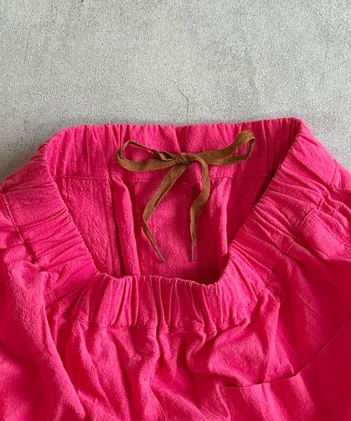 MARKEY'S（マーキーズ）の「タックイージーパンツ/おとな（その他パンツ・レディース・グリーン/イエロー/ブラック/ブラック系その他/ラベンダー/ベージュ/ピンク/オフホワイト/グレー/ライトグリーン/オレンジ・170cm/160cm）」の12枚目の写真