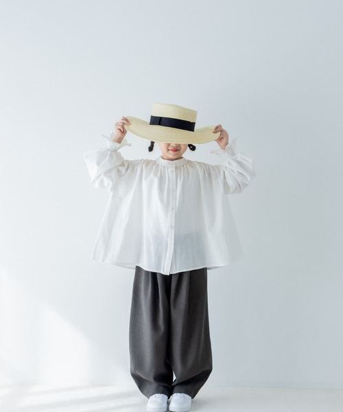 セール】ギャザーボリュームブラウス 292636（シャツ/ブラウス