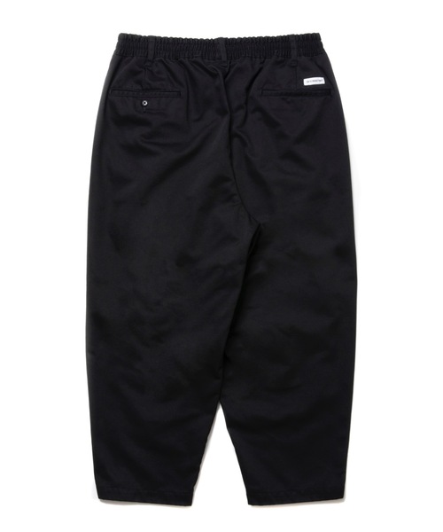 COOTIE PRODUCTIONS（クーティープロダクションズ）の「T/C 2 Tuck Easy Ankle Pants（チノパンツ・メンズ・ブラック/ベージュ/グレー・SMALL/MEDIUM/LARGE/X-LARGE）」の4枚目の写真