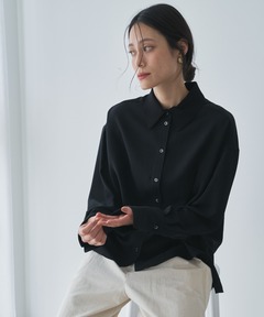 ニット襟シャツ