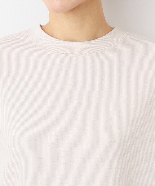 Dessin（デッサン）の「【洗える】ドローコード付きカットソー（XS～L）（Tシャツ/カットソー・レディース・ピンク系/ナチュラル/ホワイト/チャコールグレー・03/01/02/00）」の14枚目の写真