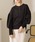 LAULEN�i���[�����j�́ulong cuff volume sleeve pullover /�����O�J�t�X �{�����[���X���[�u �j�b�g�iT�V���c/�J�b�g�\�[�j�v�b�u���b�N