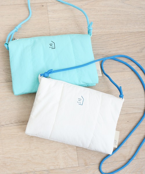 ROOTOTE（ルートート）の「ROOTOTE　ソフトナイロンサコッシュ（ショルダーバッグ・レディース・ミント/ホワイト/ピンク/レモンイエロー/グレイッシュブルー/グレー・FREE）」の2枚目の写真