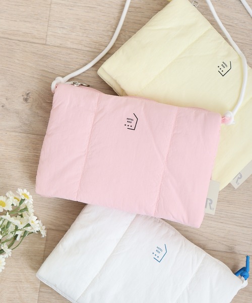 ROOTOTE（ルートート）の「ROOTOTE　ソフトナイロンサコッシュ（ショルダーバッグ・レディース・ミント/ホワイト/ピンク/レモンイエロー/グレイッシュブルー/グレー・FREE）」の6枚目の写真