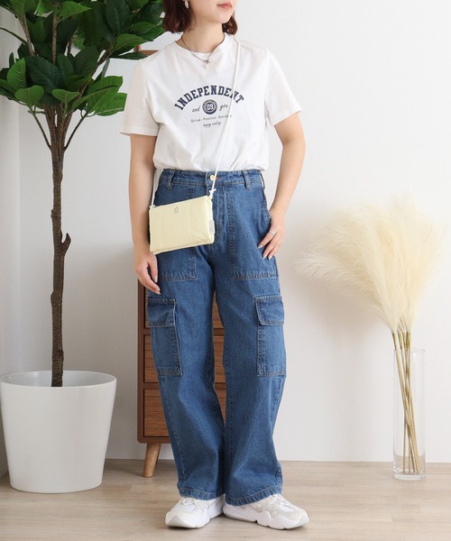 ROOTOTE（ルートート）の「ROOTOTE　ソフトナイロンサコッシュ（ショルダーバッグ・レディース・ミント/ホワイト/ピンク/レモンイエロー/グレイッシュブルー/グレー・FREE）」の21枚目の写真