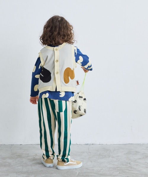 MARKEY'S（マーキーズ）の「ミニ裏毛2wayベスト（ベスト・キッズ・グリーン/ライトグリーン/ブルー・M/L/LL/S）」の12枚目の写真