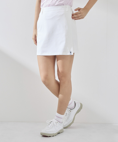 JUN&ROPE'（ジュンアンドロペ）の「【UVカット】【速乾】【防透け】【ストレッチ】2WAYラップ風スカート（スカート・レディース・ブラック/ネイビー/ホワイト・L/S/M）」の15枚目の写真